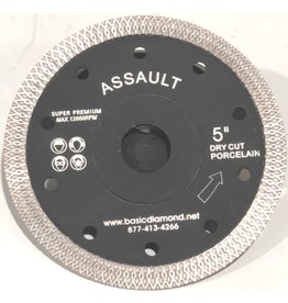 AMRBR125 ASSAULT 5" UCS SMOOTH CUT PORCELAIN BLADE