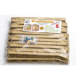 GO CLIPS LLC UMOUNTS UNDER MOUNT SINK SUPPORTS BAG OF 25