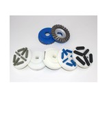 FLT45 4" SNAIL LOCK FLAT POLISH POS. 5