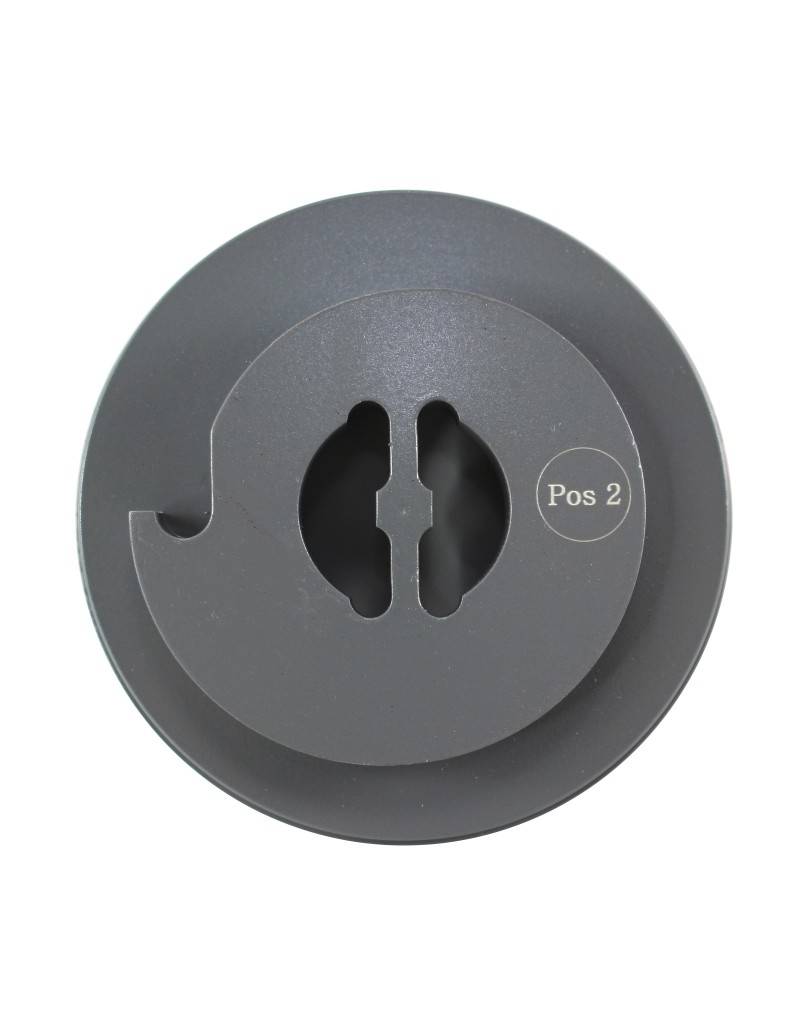 COMFSL 4" FINE SNAIL LOCK CUP WHEEL FOR C FRAME