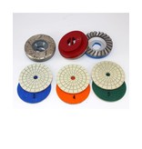 PINFP5ES 4" POSITION 5 ENGINEERED STONE POLISHING PAD FOR C-FRAME