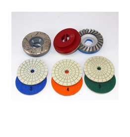 PINFP4ES 4" POSITION 4 ENGINEERED STONE POLISHING PAD FOR C-FRAME