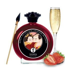 Naughty Selection - Multi Designer Edible Body Paint - Sparkling Strawberry Wine