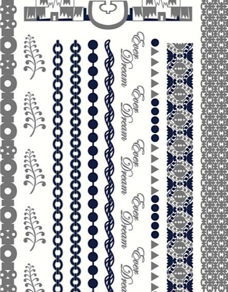 EverDream Metallic Body Art Tattoos