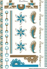 EverDream Metallic Body Art Tattoos