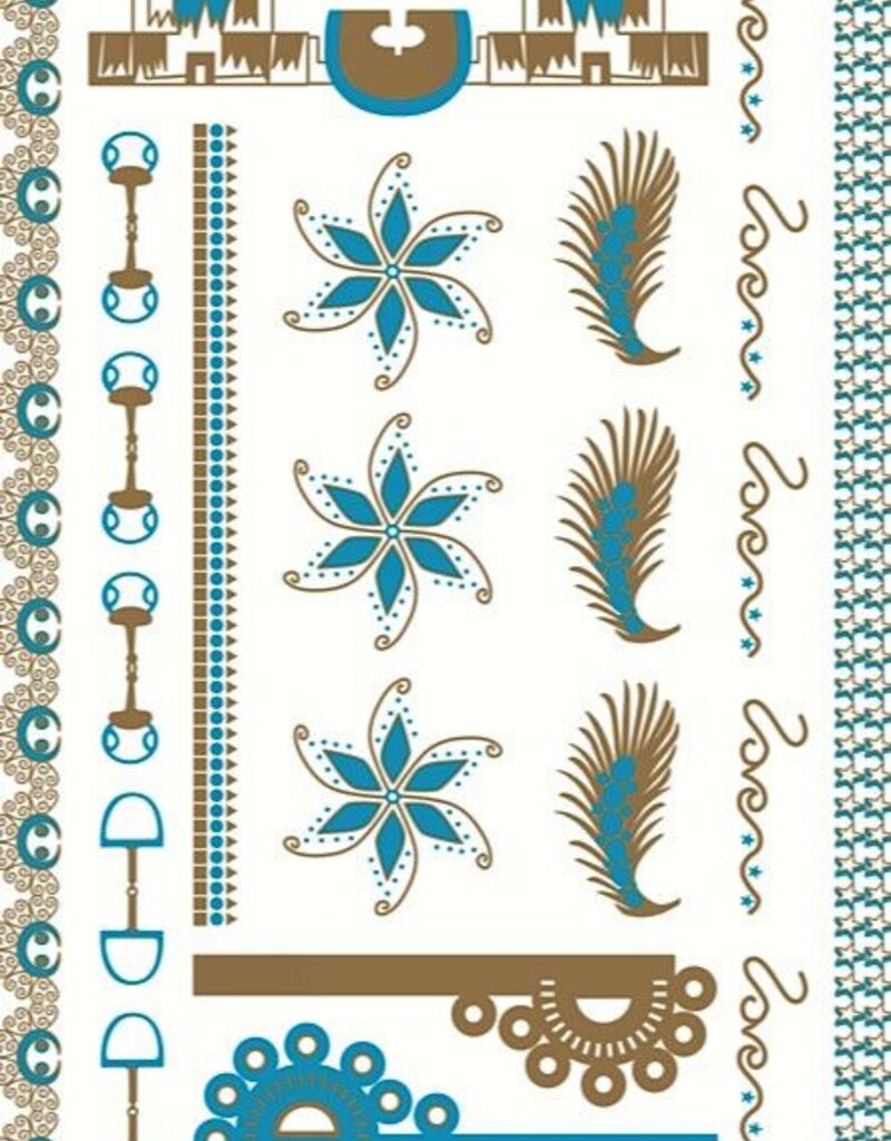 EverDream Metallic Body Art Tattoos