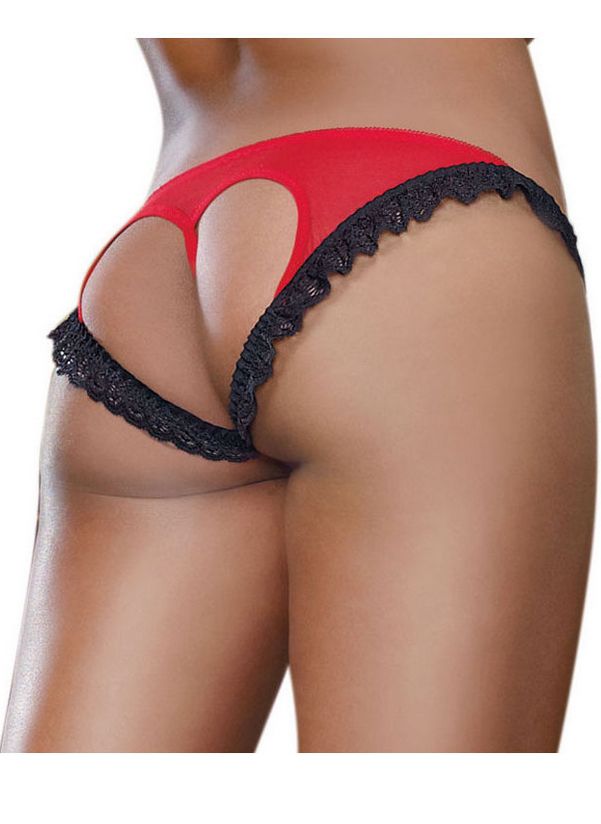 back open panties