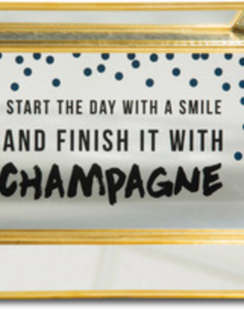 Start The Day With A Smile - Vanity/Mirror Tray