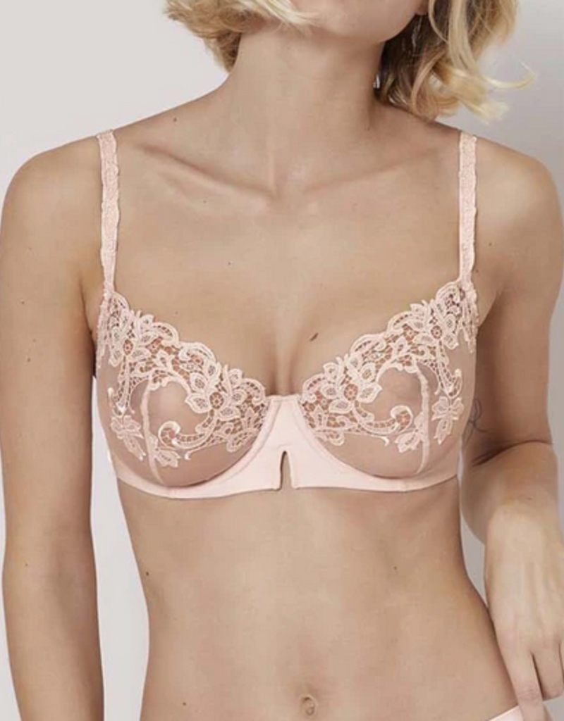 Simone Perele Saga Lace Embroidered Demi Bra - SP