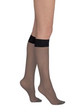 Commando Comm sheer knee-highs Black HSK02 O/S