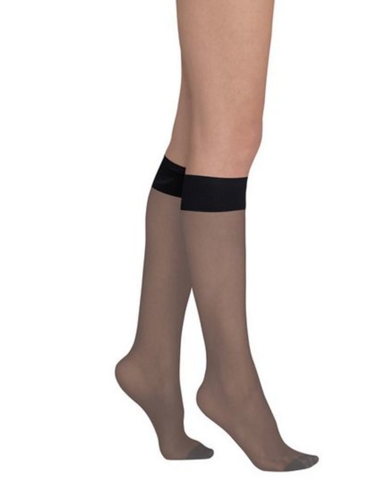 Commando Comm sheer knee-highs Black HSK02 O/S