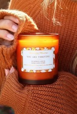 You are Thriving Candle - pumpkin Spice  8 oz