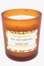 You are Thriving Candle - pumpkin Spice  8 oz