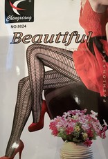 Beautiful hosiery pantyhose patterned