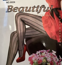 Beautiful hosiery pantyhose patterned