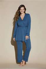 Cosabella Bella Amore Curvy Cami, Pant & Robe THREE PIECE SET