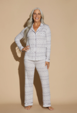 Cosabella Bella Pima Cotton L/S with Pant Pajama Set -  TWO PIECE SET