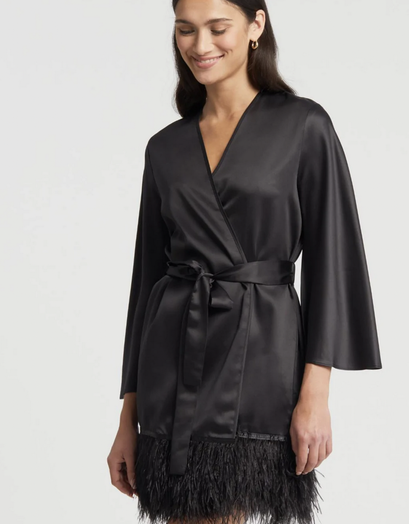 Rya Collection Rya Collection - Swan Cover Up Short Robe