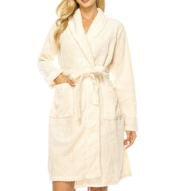 Youmita Jacquard Textured cushy Robe