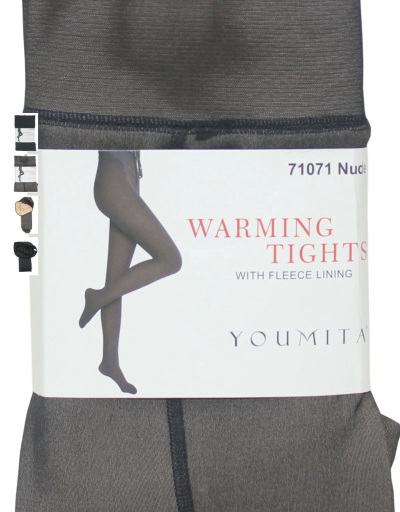 Youmita Warming Tights w Fleece O/S