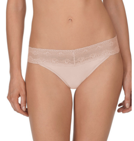 Natori Natori O/S Bliss Perfection  Seamless Lace Band Thong