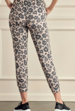Yelete Leopard Joggers w Pockets - Yelete