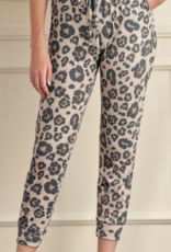Yelete Leopard Joggers w Pockets - Yelete
