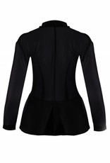 Escora Sheer Black Blazer - Escora