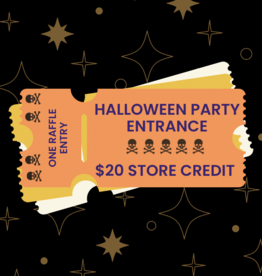 Haloween Party Ticket/ $20 Store Credit -  Wed 10/29/25