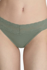 Natori Natori O/S Bliss Perfection  Seamless Lace Band Thong