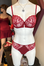 Simone Perele Saga Lace Embroidered Demi Bra - SP