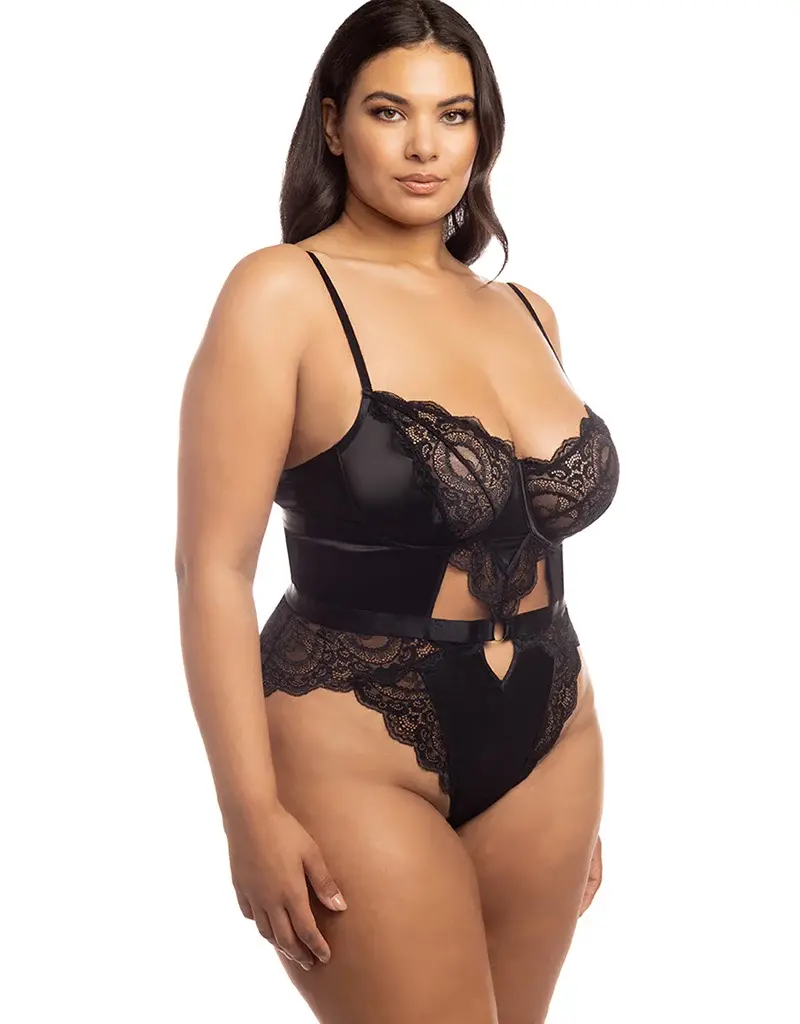 Oh La La Cherie Minna Underwire Bodysuit Teddy