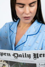 Aspen Dream Bamboo SS & cropped Pant capri PJ Set- Jolene