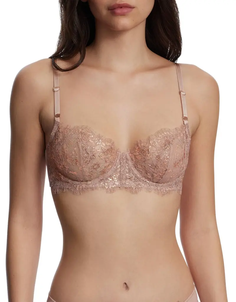 Skarlett Blue Entice Eyelash Lace Demi Balconette