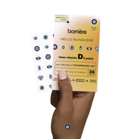Barriere Hello Sunshine Vitamin D3 Patch 36pk- Evil Eye