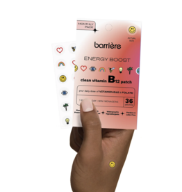 Barriere Energy Boost Clean Vitamin B12 Patch 36pk- Icons