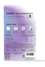 Barriere Daily Defense Vitamin Patch 6pk - White Mosaic Print