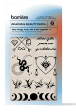 Barriere Brains & Beauty Vitamin Patch 6pk- Black Mystical Print
