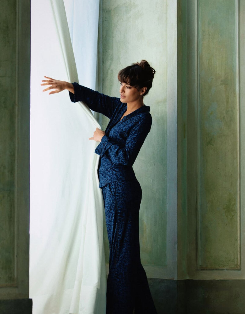 Cosabella Pima Lusso Printed Bella Pj - LS with Pant