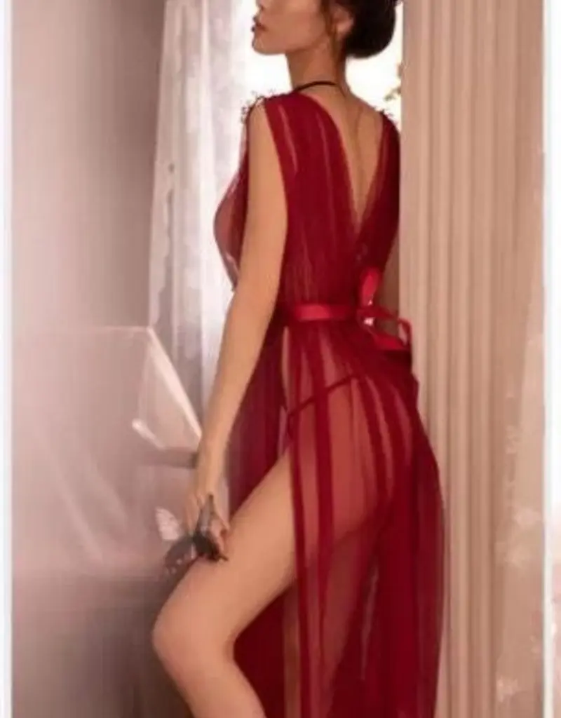 Lingerie By Coco Goddess Tease Sheer Gown Coco O/S