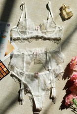 Lingerie By Coco Moonlite Embroiderd 3 pc set - coco