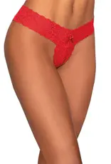 DreamGirl Dreamgirl Lace Thong - O/S  1472