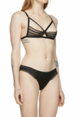 Implicite Implicite Guilty Open Frame Sequin 1/4 Cup Nonwire Bra