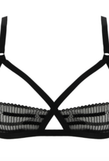 Implicite Implicite Guilty Open Frame Sequin 1/4 Cup Nonwire Bra