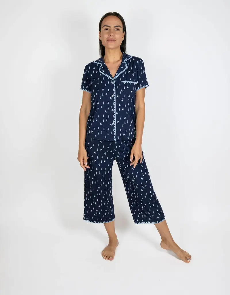 Aspen Dream Aspen Dream Cute Stitching SS w Capri