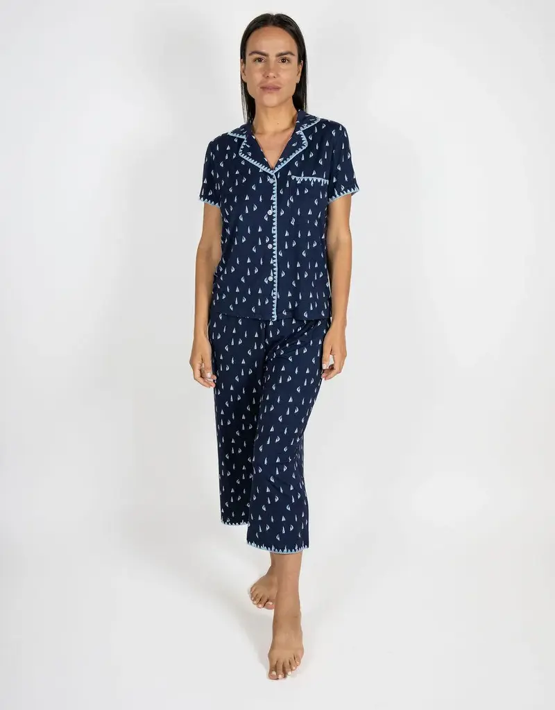 Aspen Dream Aspen Dream Cute Stitching SS w Capri