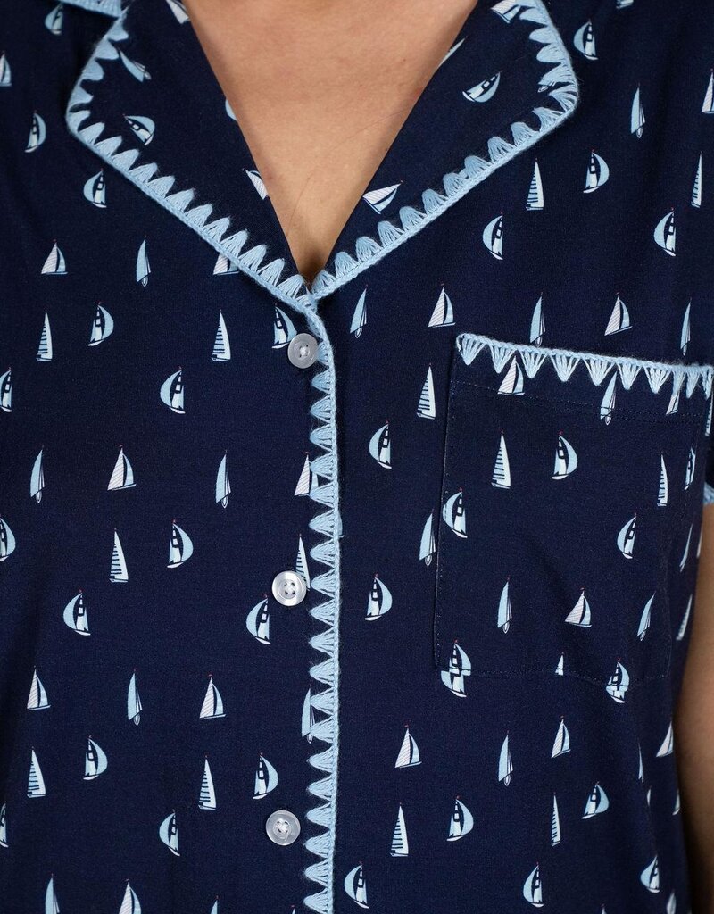 Aspen Dream Aspen Dream Cute Stitching SS w Capri