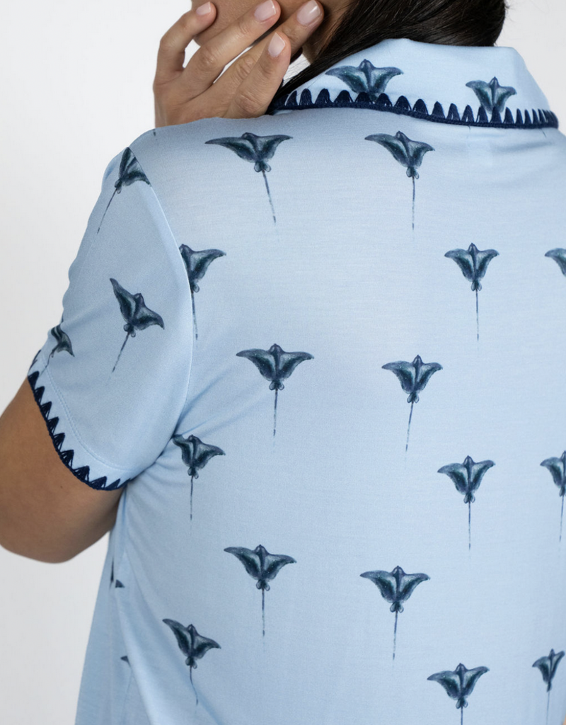 Aspen Dream Aspen Dream Cute Stitching SS w Capri