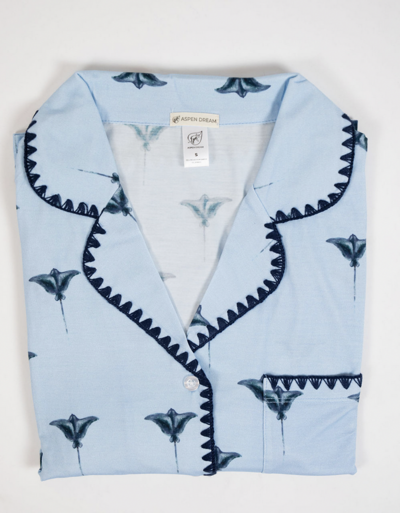 Aspen Dream Aspen Dream Cute Stitching SS w Capri