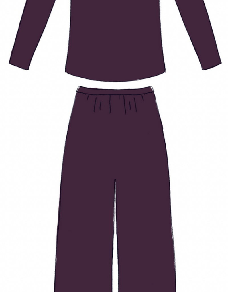 Aspen Dream Nora Long Sleeve Pj Set - Aspen Dream